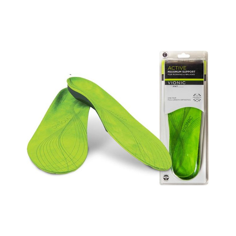 VIONIC ACTIVE MAX SUPPORT FOOTBED - GREEN