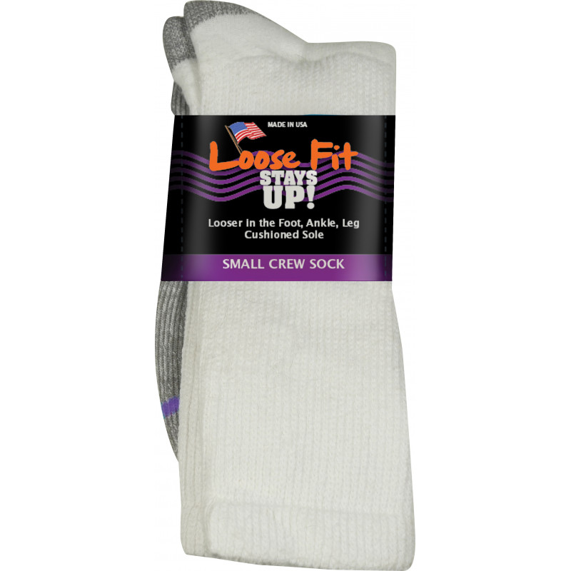 EXTRA WIDE SOCK 770 SMALL - WHITE