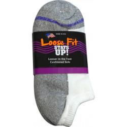 EXTRA WIDE SOCK 460 LARGE - WHITE