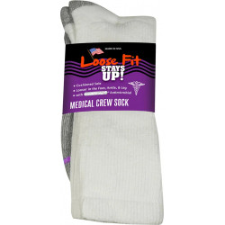 EXTRA WIDE SOCK 22310 SMALL LFMC - WHITE