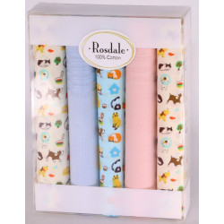 ROSDALE L005B CATS AND DOGS - LIGHT BLUE