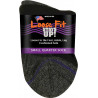 EXTRA WIDE SOCK 741 SMALL - BLACK