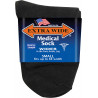 EXTRA WIDE SOCK 4821 SMALL - BLACK