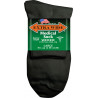 EXTRA WIDE SOCK 6921 LARGE - BLACK