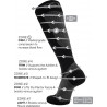 OS1ST FS4+COMPRESSION BRACING - BLACK