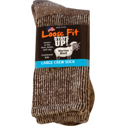 EXTRA WIDE SOCK 394 LARGE WOOL - DEFAULT